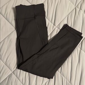 Sleek Black High-Rise Lululemon Leggings